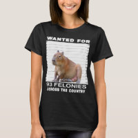 Capybara Lover Wanted For 93 Felonies Across The C