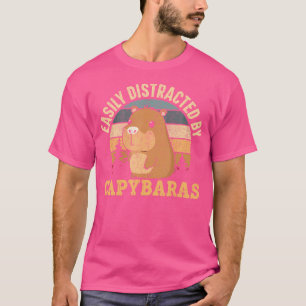 Capybara Lover Wildlife Rodent Animal Cute Capybar T-Shirt
