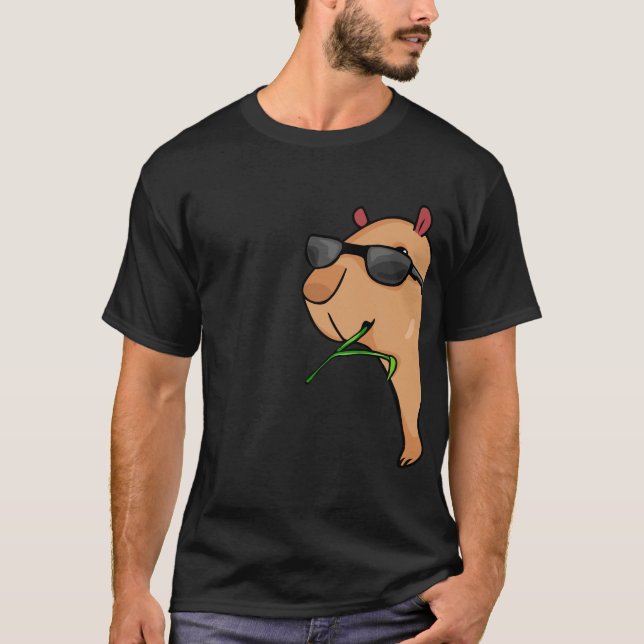 Capybara Lover Women Capybara Gift Men Capybara T-Shirt (Front)
