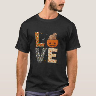 Capybara Lovers Boys Girls Kids Funny Halloween Co T-Shirt