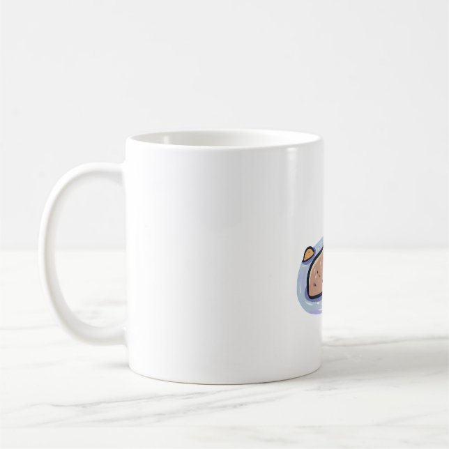 Capybara Magic Coffee Mug (Left)
