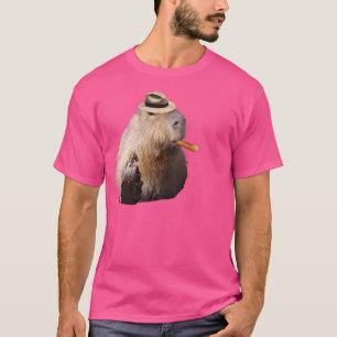 Capybara Man Purse Funny Cute T-Shirt