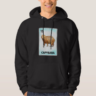 Capybara Mexican Cards Hoodie