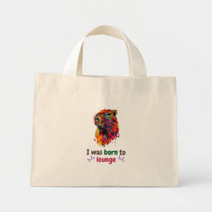 Capybara Mini Tote Bag