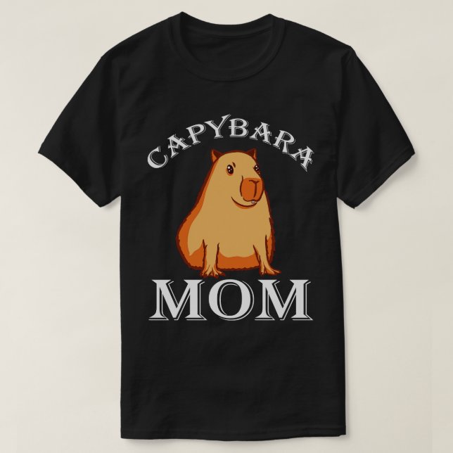 Capybara Mum  T-Shirt (Design Front)