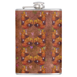 Capybara named Dream Hip Flask