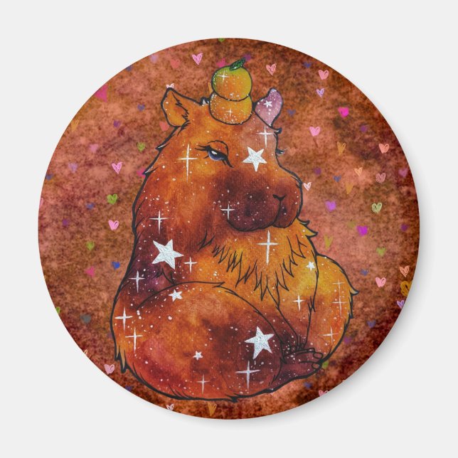 Capybara named Dream Magnet (Front)