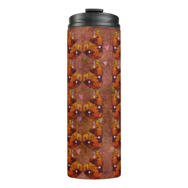 Capybara named Dream Thermal Tumbler (Front)