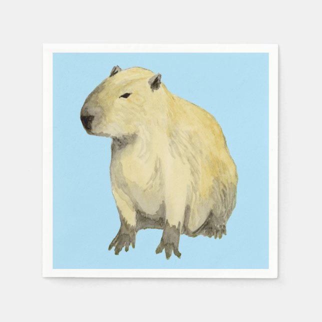 Capybara Napkin (Front)