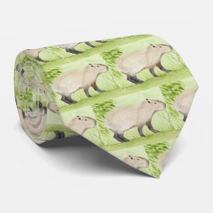 Capybara Neck Tie