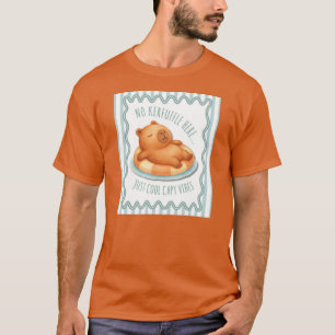 CAPYBARA No Kerfuffle Just Cool Capy Vibes T-Shirt
