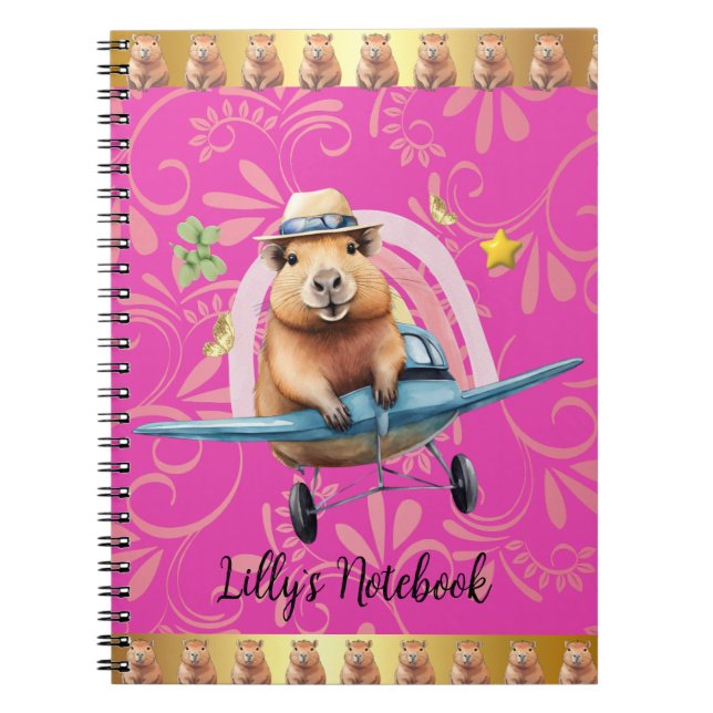 CAPYBARA NOTEBOOK- 16 NOTEBOOK (Front)