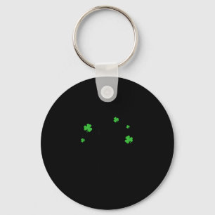 Capybara off to cause shenanigans st patricks day key ring