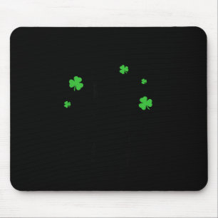 Capybara off to cause shenanigans st patricks day mouse mat