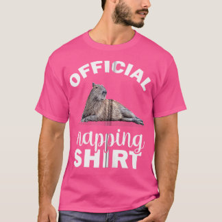 Capybara Official Napping T-Shirt