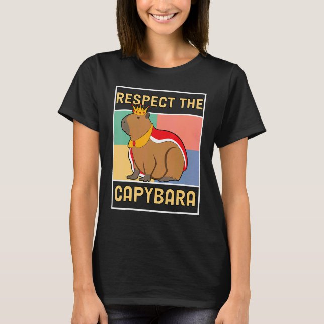 Capybara Ok I Pull Up Capybara T-Shirt (Front)