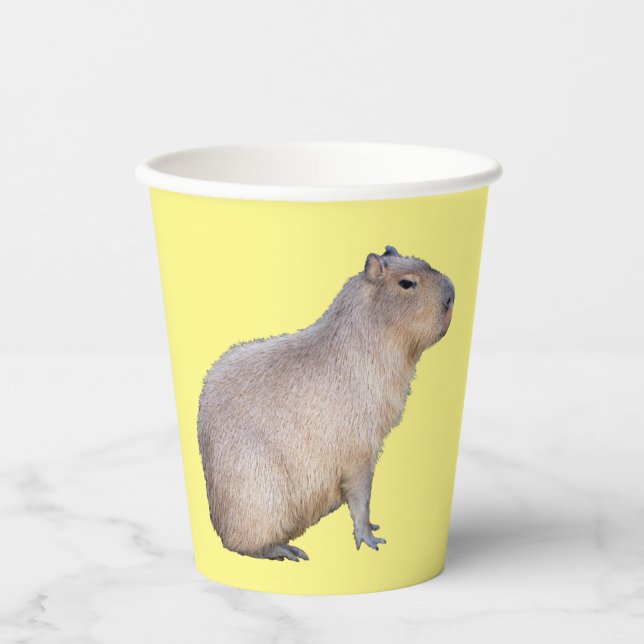 Capybara Paper Cups (Front)