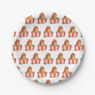 Capybara Paper Plates Cute Animal Party