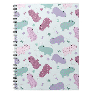 capybara pattern notebook