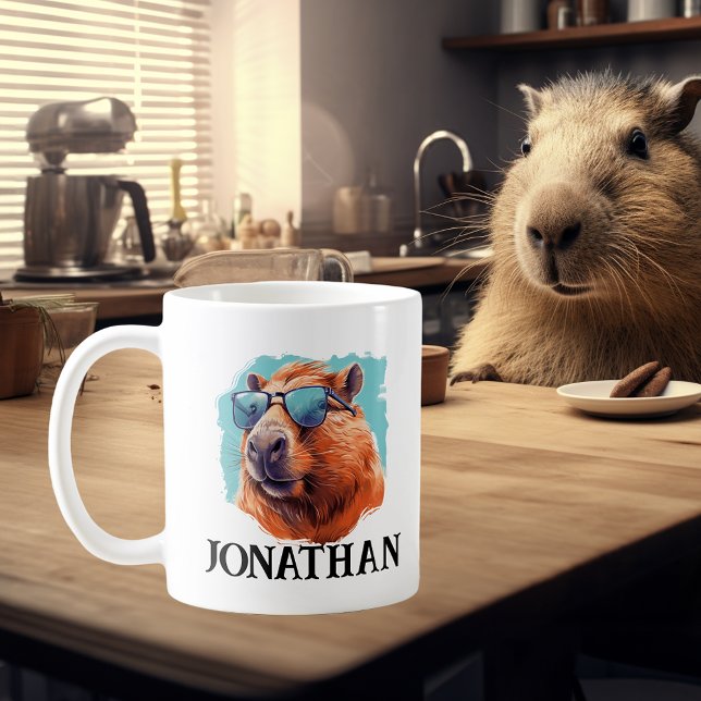 Capybara  Personalised  Coffee Mug (Creator Uploaded)
