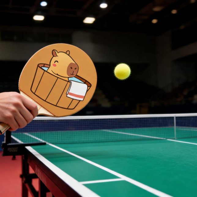 Capybara Ping Pong Paddle | Funny Animal Themed  (Creator Uploaded)