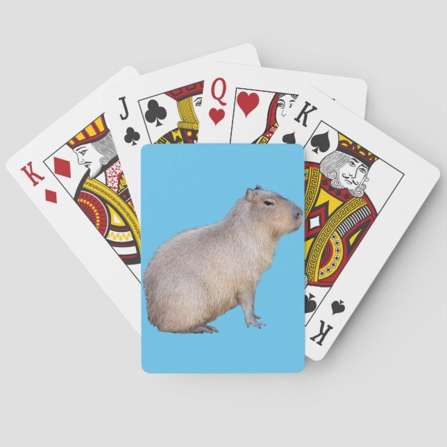 Capybara Playing Cards (Back)