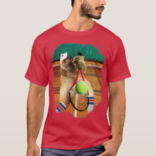 Capybara Playing Tennis 1 T-Shirt