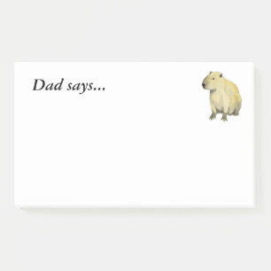 Capybara Post-it Notes