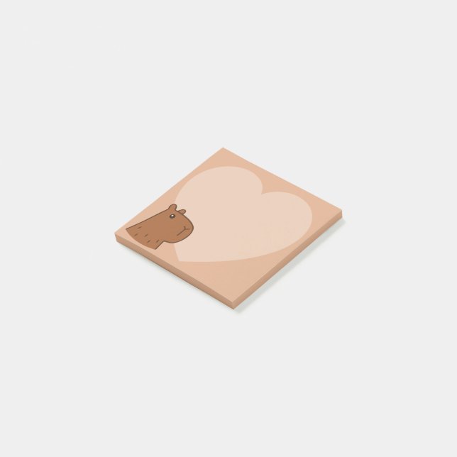 Capybara Post-it Notes (Angled)