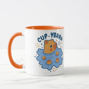 CAPYBARA PUDDLE PUN CAP-YBARA MUG