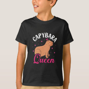 Capybara Queen Capybara Lover T-Shirt