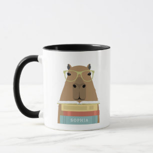 Capybara Reading Mugs
