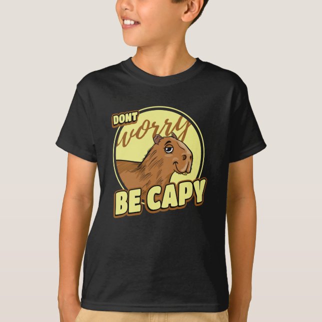 Capybara Retro Capibara T-Shirt (Front)
