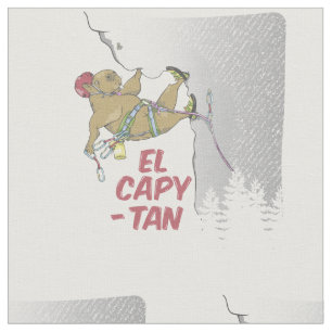 Capybara rock climbing EP CAPITAIN Fabric