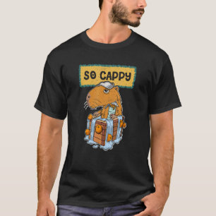 Capybara Rodent Cute Pet 4 T-Shirt