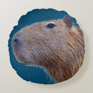 Capybara Round Cushion