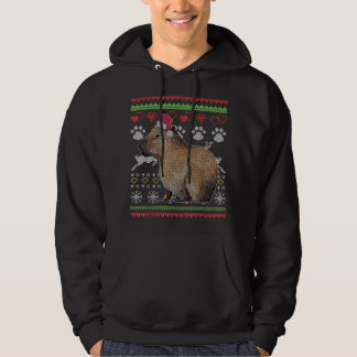 Capybara Santa-Claus Ugly Christmas Sweater Holida