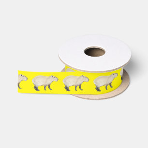 Capybara Satin Ribbon