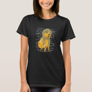 Capybara Scarf Sunglasses  Guinea Pig Animal Capyb T-Shirt