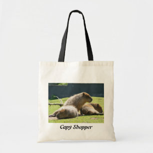Capybara Shopping Tote - Capy Shopper