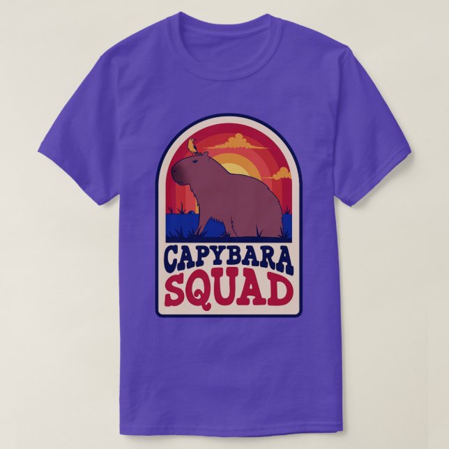 Capybara Squad T-Shirt (Design Front)