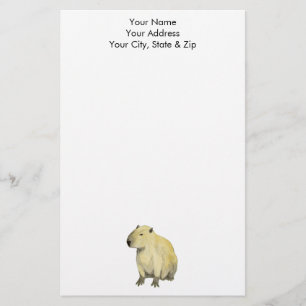 Capybara Stationery