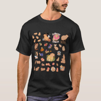 Capybara Sticker Pack *Choose Extra Large*   T-Shirt