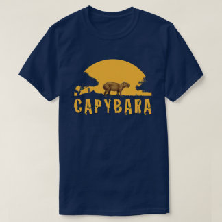 Capybara Sunset T-Shirt