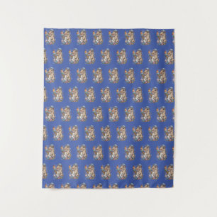 capybara sweets doughnuts cupcakes candies tapestry