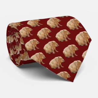 Capybara Tie