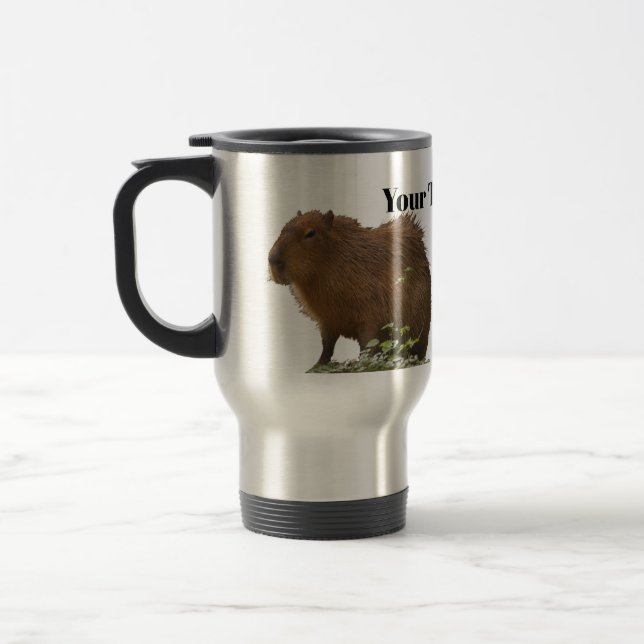 Capybara Travel Mug (Left)
