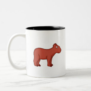 Capybara Two-Tone Coffee Mug