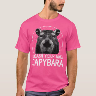 Capybara Unleash Your Inner Capybara T-Shirt