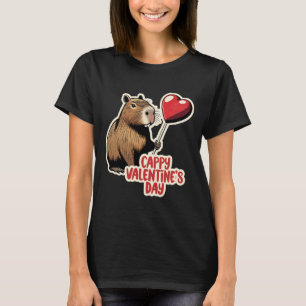 Capybara Valentine T-Shirt